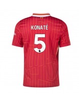 Liverpool Ibrahima Konate #5 Domácí Dres 2024-25 Krátký Rukáv